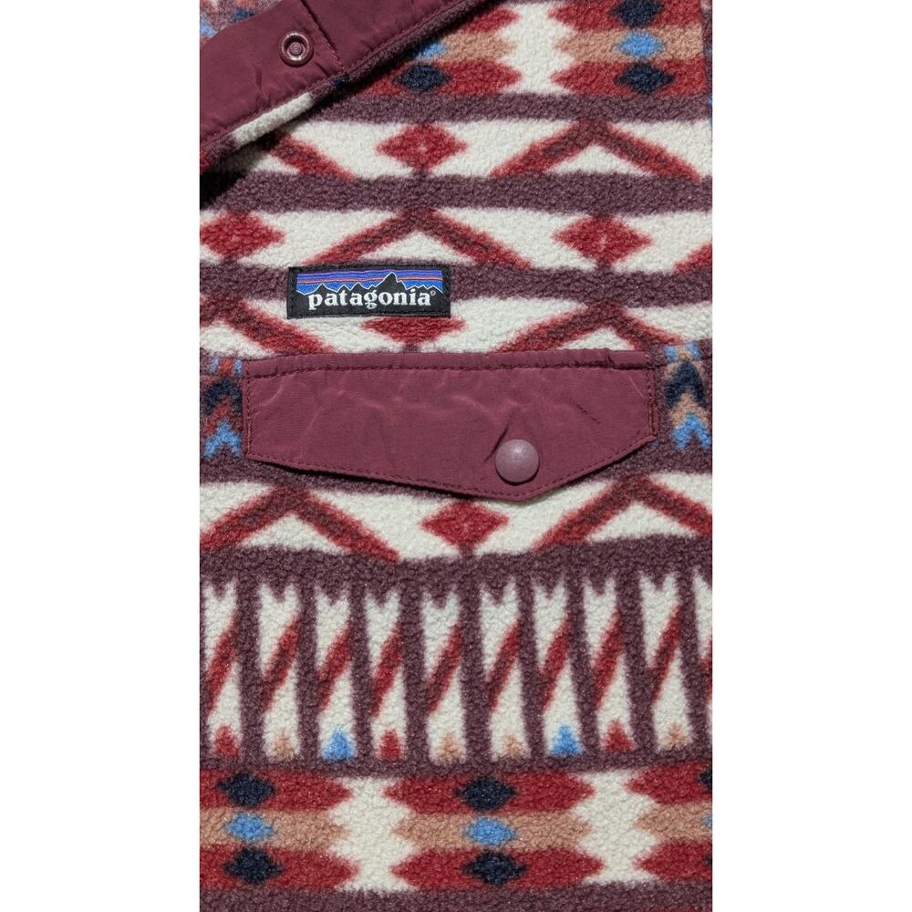 Patagonia Synchilla Snap-T Fleece Pullover XS Women’s Geometric Aztec... - Picture 7 of 13
